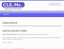 Tablet Screenshot of cleforme.com